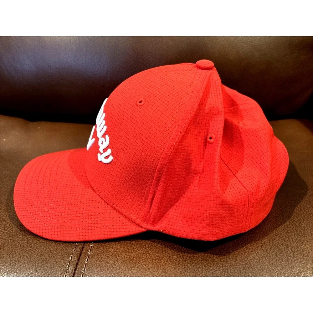Callaway Adult Performance Pro Odyssey Red Adjustable Golf Hat New